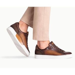 Magnanni Amadeo Lace Up Ombre Sneakers Shoes Lace Up New $450 9 US
